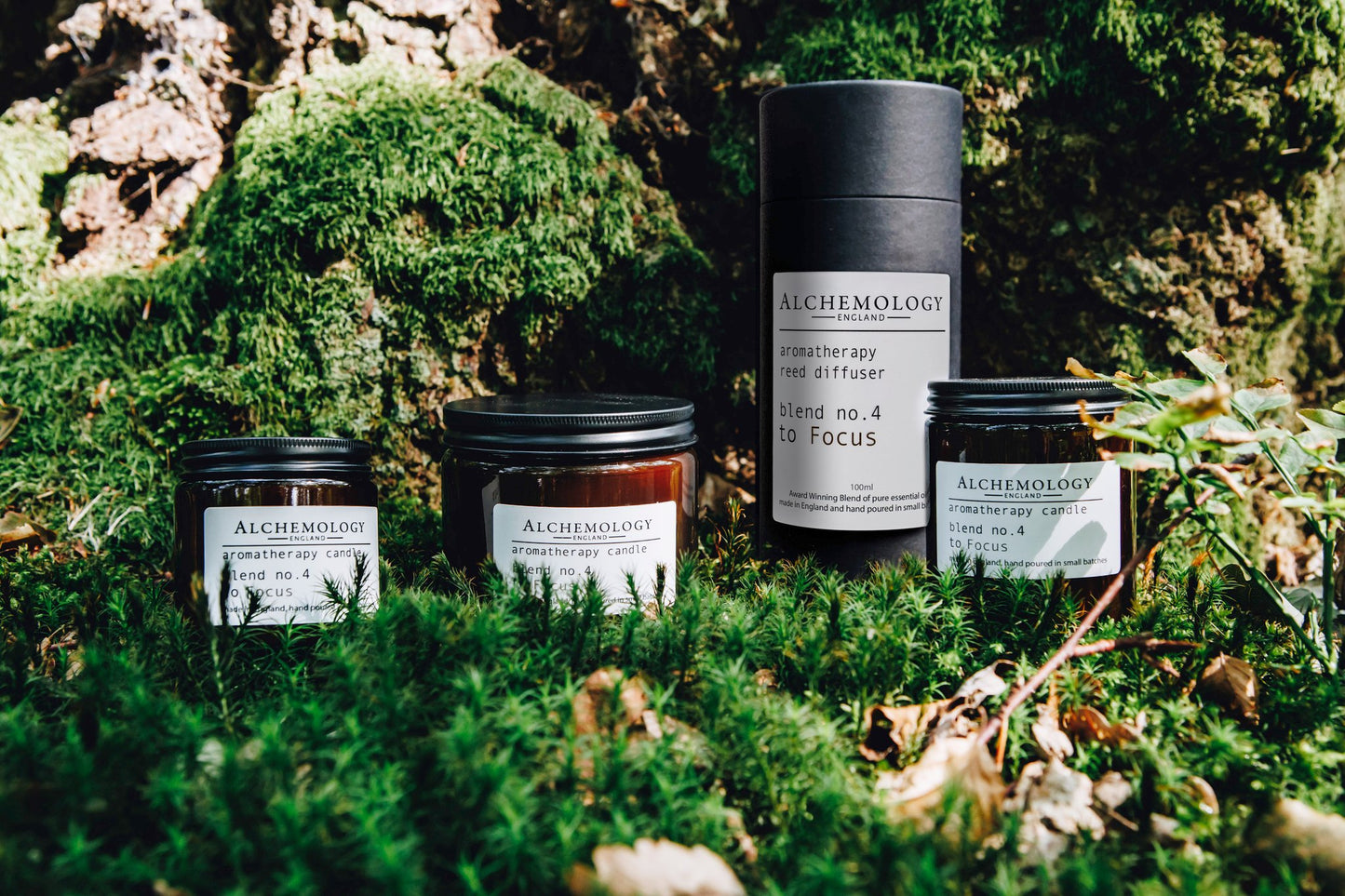 Blend No.4 Focus - Aromatherapy Candle